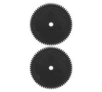 LT Easiyl 2PCS 65T RC Car Spur Gear Compatibile con FTX Vantage e Carnage RC Motor Gear Ricambi 40mm/1.57inch, Plastica