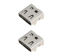 LT Easiyl 2pcs Laptop USB Type-C Power Charging Port Connector Compatibile con Lenovo ThinkPad X1 Yoga Gen 8 21HQ 21HR