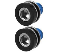 LT Easiyl 2PCS M12 Bicicletta Impermeabile Manovella Bolt 20.5mm Lunghezza Compatibile con Bicicletta Movimento Centrale