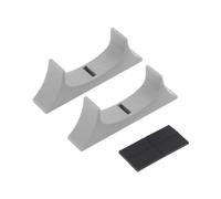 LT Easiyl 2pz Supporto Per Console Supporto Per Gamepad Supporto Per Supporto Per Console Adattatore Supporto Di Raffreddamento Base Supporto Orizzontale Supporto Compatibile Con Wii U Gamepad Grigio