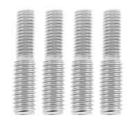 LT Easiyl 4 bulloni di riduzione, adattatori per riduttore di filettatura, in acciaio inox 304, a doppia filettatura, per scooter, biciclette, giocattoli, tastiere (da M6 x 12,5 mm a M5 x 12,5 mm)