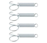 LT Easiyl 4 Pezzi 85mm Gancio A Molla Per Porta Gabbia Multifunzionale Gancio A Molla Per Dita In Metallo Adatto Per Fissare Polli Conigli Criceti Piccioni Gabbie Per Animali Domestici