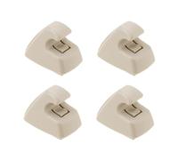 LT Easiyl 4 Pezzi Clip Di Supporto Per Visiera Parasole Fermo Per Tetto Gancio In Plastica Per Deflettore Compatibile Con Chevrolet Compatibile Con Cruze Beige 95994975
