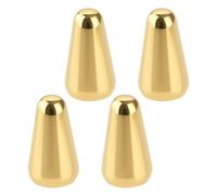 LT Easiyl 4 Pezzi Interruttore Per Pickup A 5 Vie Per Chitarra Manopola Compatibile Con Fender Strat Compatibile Con ST Chitarre Compatibile Con Oak Grigsby Interruttore (Oro)