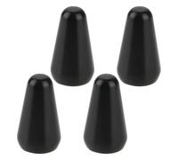 LT Easiyl 4 Pezzi Interruttore Per Pickup A 5 Vie Per Chitarra Manopola Compatibile Con Fender Strat Compatibile Con ST Chitarre Compatibile Con Oak Grigsby Interruttore (Nero)
