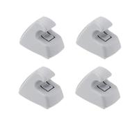 LT Easiyl 4 Pz Clip Di Supporto Per Visiera Parasole Fermo Per Tetto Gancio Per Deflettore In Plastica Compatibile Con Chevrolet Compatibile Con Cruze Grigio 95994975
