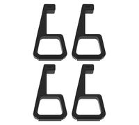 LT Easiyl 4 Pz Supporto Orizzontale Per Console Di Gioco Piedini Semplici Staffa Per Prevenire Lo Scivolamento Piedini Di Raffreddamento Piedini Antiscivolo Supporto Compatibile Con Sony PS4 Slim Nero