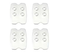 LT Easiyl 4 tacchetti per scarpe da ciclismo compatibili con Shimano SPD SM-SH51 SM-SH52 SM-SH55 SM-SH56 29,4 x 39,3 mm tacchetti per pedali bici