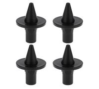 LT Easiyl 4X Fermapiedi con Puntale per Palo da 3/4 di Pollice per Tenda Parasole da Viaggio per Roulotte con Palo in Ferro da 19 Mm di Diametro