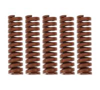 LT Easiyl 5 molle di compressione marroni resistenti, 8 x 4 x 30 mm, per stampi ad alta rigidità per carichi pesanti