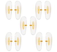LT Easiyl 5 Paia Di Naselli Di Ricambio Da 16 Mm Naselli Di Ricambio Per Occhiali Compatibile con Ray Ban 3025 3447 3016 3030 3026 Dorati