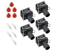 LT Easiyl 5 Set Di Connettori Automobilistici A 1 Pin 357972771 Connettore Per Cablaggio Femmina Con Presa Terminale Per Cablaggio Motorino Di Avviamento Compatibile Con VW