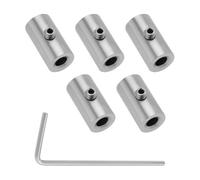 LT Easiyl 5x Morsetto Per Cavo Metallico In Acciaio Inossidabile 304 Da 1Mm-1,5 Mm Con Chiave Esagonale Lunghezza 15 Mm Diametro Esterno 8 Mm Diametro Interno 3,5 Mm