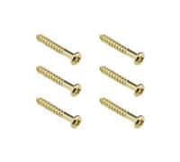 LT Easiyl 6 Viti Per Ponte Tremolo 27 mm X M3.5 Parti Di Ricambio Per Chitarra Elettrica Stile PRS Montaggio Per Chitarra Per Piastra Per Manico Della Chitarra Elettrica Oro