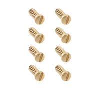 LT Easiyl 8 viti scanalate per coperchio posteriore dell'orologio in acciaio inox 3,0 x 1,0 mm viti di riparazione orologi compatibili con Cartier W69005Z2 Orologi (oro)