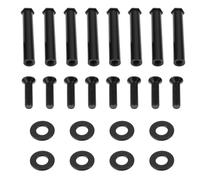 LT Easiyl 8 viti di fissaggio per radiatore del ventilatore del telaio del PC modello WT01 adatte per ventola del telaio del PC colore nero.