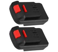 LT Easiyl Adattatore per Batteria al Litio 2 Pezzi 108x67mm Compatibile con Dayi A6 A3 Compatibile con Batterie al Litio Worx