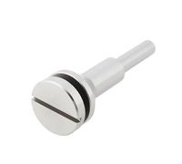 LT Easiyl BO6/1004 - Supporto per dischi da taglio piccolo, diametro foro 10 mm, diametro albero 6 mm, in acciaio inox 304