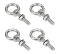 LT Easiyl Bullone Ad Occhiello di Sollevamento in Acciaio Inossidabile da 4 Pezzi M8 X 35 Mm Compatibile con I Veicoli per Cavalli Ifor Williams