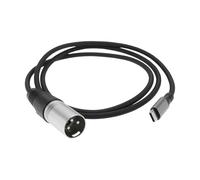 LT Easiyl Cavo di uscita USB C a XLR maschio, 16 bit/44,1 kHz, per amplificatore, altoparlante, mixer console (1 m)