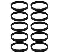LT Easiyl Cinghia dentata sincrona 142-2GT, lunghezza 142 mm, larghezza 6 mm, 71 denti, 2 m, cinghia dentata sincrona per stampante 3D, 10 pezzi, colore nero