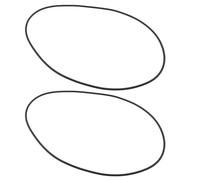 LT Easiyl Cinghia di trasmissione per giradischi di ricambio per Rega, cinghia elastica, in gomma, diametro interno 109 mm, diametro del filo 1,8 mm, 2 pezzi