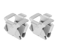 LT Easiyl Clip per aletta parasole per auto, 2 pezzi, 5G0867633, compatibile con Volkswagen, compatibile con Audi, 8 x 15,2 x 17,3 mm