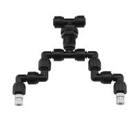 LT Easiyl Confezione da 1 ugello nebulizzatore per rettili, regolabile a 360°, per acquari e acquari (doppia testa)