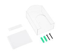 LT Easiyl Copertura impermeabile per campanello, protezione antipioggia, trasparente, per macchina presente, controllo accessi, campanello senza fili, 116 x 72 x 40 mm