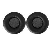LT Easiyl Coppia di cuscinetti di ricambio per cuffie da 50 mm, in pelle PU, compatibili con cuffie Jabra Pro 9400 9450 9460 9470, colore nero