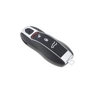 LT Easiyl Custodia per chiave telecomando a 3 pulsanti compatibile con Panamera compatibile con Porssche 911 compatibile con Macan compatibile con Boxster 81 x 33 mm, nero
