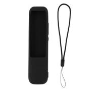 LT Easiyl Custodia Protettiva In Silicone Per Telecomando 17,6x4,3 Cm Antiurto Anti-smarrimento Compatibile Con TCL RC902N FMR1 Nero