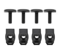 LT Easiyl Kit di 4 set di clip per dadi a vite, per passaruota, compatibile con Jaguar