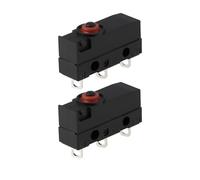 LT Easiyl Microinterruttore A Pulsante A 3 Pin Da 2 Pezzi DC2C-A1AA SPDT 10A/250V Adatto Per Sistemi Di Automazione Di Apparecchiature