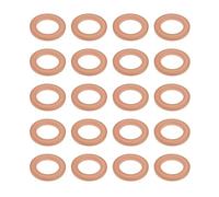LT Easiyl Rondella In Rame Da 20 Pezzi 15x10x1,5 Mm Per La Sigillatura Della Linea Del Freno Compatibile Con Vauxhall 05 62 730 05 62 732