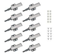 LT Easiyl Set di 10 chiusure magnetiche a pressione per porte, armadi, cassetti, compatibili con armadietti IKEA BESTA