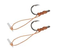 LT Easiyl Set di 2 ami con 10 ami per pesca alla carpa, con ago