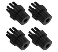 LT Easiyl Set di 4 spazzole di ricambio in nylon con filettatura M8 compatibili con scope a vapore H20 X5, pulizia multi-superficie
