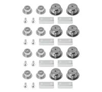 LT Easiyl Set di 4 viti fisse per scarpiere, con struttura ribaltabile