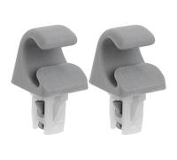 LT Easiyl Staffa a gancio per aletta parasole per auto, 2 pezzi, 74348-06030, compatibile con Camry 2002-2008, compatibile con Corolla 2003-2008