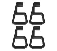 LT Easiyl Supporto orizzontale per console di gioco, 4 pezzi, staffa semplice per evitare scivolamenti, piedini di raffreddamento, compatibile con Sony PS4 Pro, nero