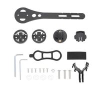 LT Easiyl Supporto Per Computer GPS Per Bici In Fibra Di Carbonio Compatibile Con Garmin Compatibile Con Bryton Manubrio Integrato