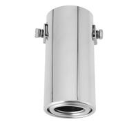 LT Easiyl Terminale di scarico per auto, in acciaio inox, 106 x 50 mm, compatibile con Fiat 500 Bravo, Bravo, Duna, Fiorino, Idea Panda