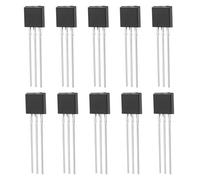 LT Easiyl Transistor NPN a 3 pin MPS-6514 MPS6514, 10 pezzi, compatibile con Motorola Black