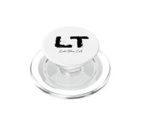 LT Lake Tahoe California CA, regalo statale del grunge in difficoltà PopSockets PopGrip per MagSafe