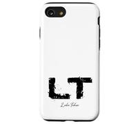 LT Lake Tahoe Nevada California State con cappuccio regalo invecchiato Custodia per iPhone SE (2020) / 7 / 8