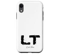 LT Lake Tahoe Nevada California State con cappuccio regalo invecchiato Custodia per iPhone XR