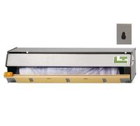 Lt Louis Tellier Distributore pellicole e alluminio con supporto a muro acciaio inox cm 45 DISTRIBUTORE PELLICOLE E ALLUMINIO CON SUPPORTO A MURO ACCIAIO INOX CM 45