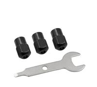 LTADX 3 pz Mini Mandrino M8X0.75mm Mandrino Dado for Utensile Rotante Punta Del Trapano Mandrini Adattatore Chiave Utensili Elettrici Accessori for Incisore