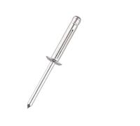 LTADX 30/50PCS Rivetti Blindati Pieghevoli in Alluminio, Rivetti Tipo Pieghevole 4.0mm, 4.8mm for Materiali Molli e Plastici(50Pcs,4.8x30mm)